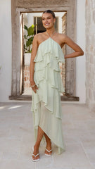 Soho Maxi Dress - Sage