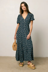 James Floral Maxi Dress
