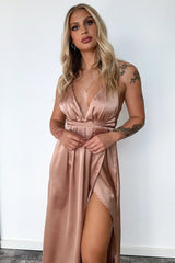 Scarlett Dress - Tan