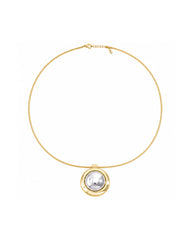 Deux Pendant Necklace