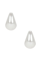 Celeste Pearl Hoop Earrings