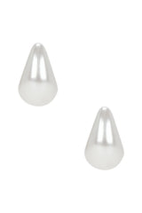 Celeste Pearl Hoop Earrings