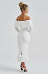 Vittoria Midi Dress - Ivory