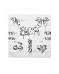 8OR Chrome Scarf