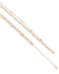 Double Layer Chain Belt