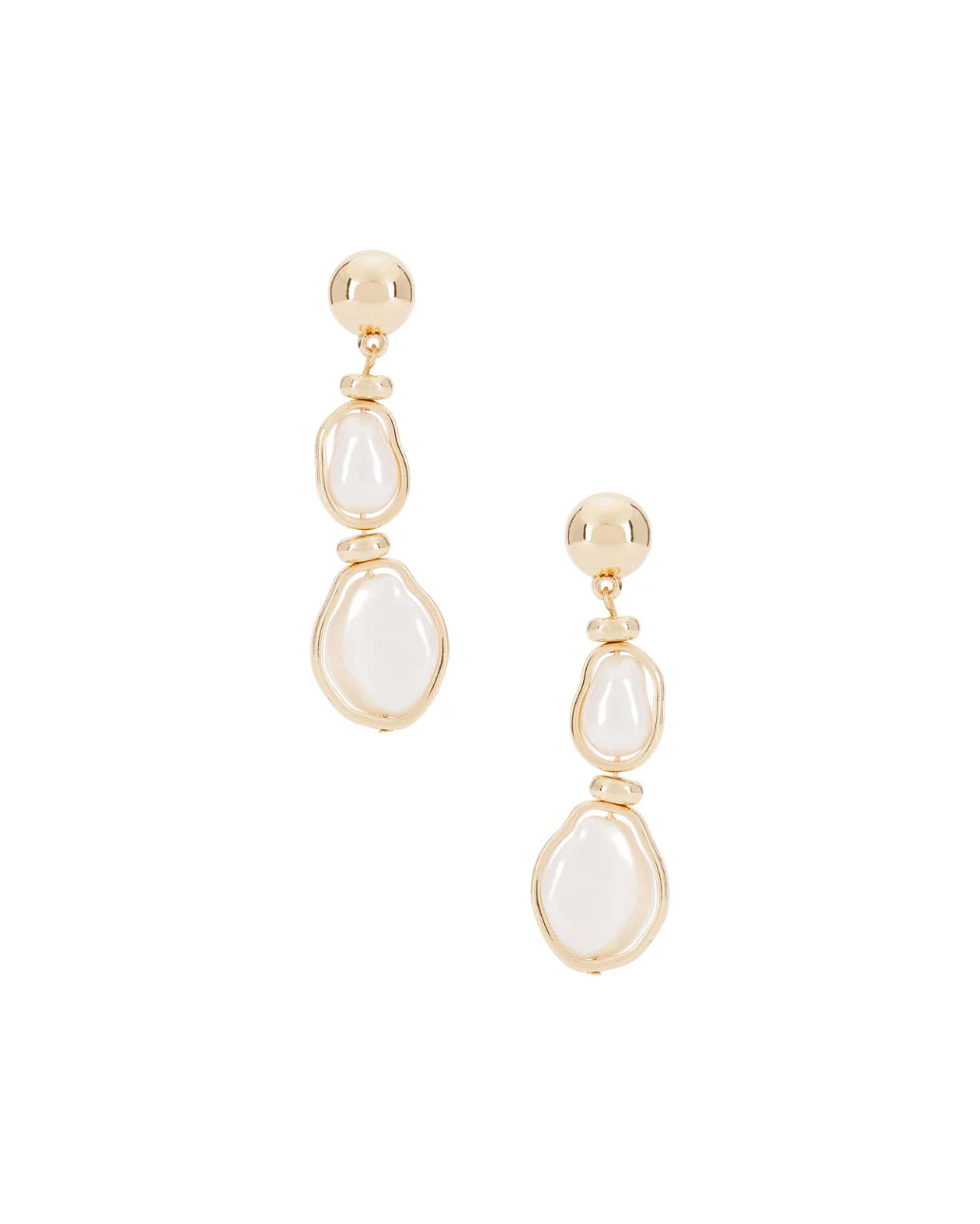 Baroque Dangle Earring