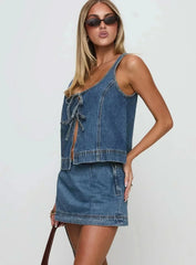 Steph | Denim Set