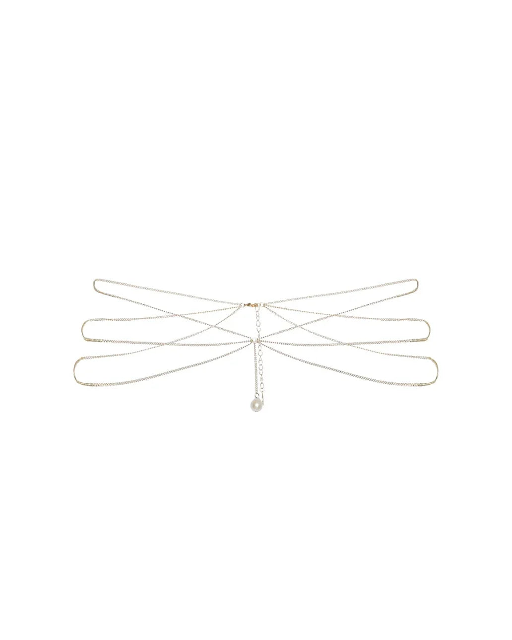 Drop Pearl Belly Chain