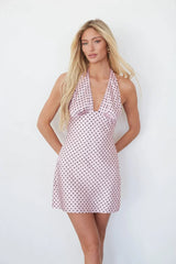 Gretchen Polka Dot Mini Dress
