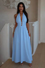 Arien Maxi Dress - Blue